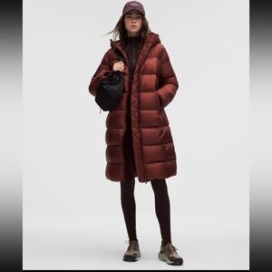 Featherweight 900-Down-Fill Long Puffer Jacket ／Rockwood